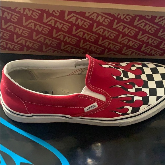 vans drip red
